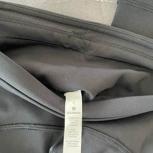 Lululemon leggings, size 2. Gray color